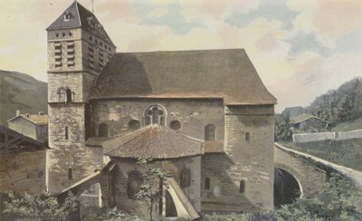 Saint-Chef, templom, Cote de labside alkotó: French Photographer