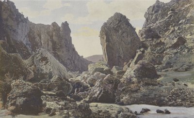 Saint-Georges-de-Levejac, Chaos du Pas de Soucy, a Tarn-parton, lefelé néző kilátás alkotó: French Photographer