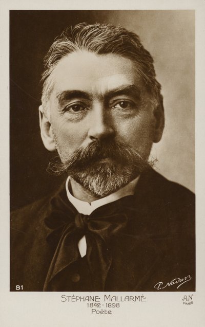 Stephane Mallarme (1842-1898), francia költő alkotó: French Photographer
