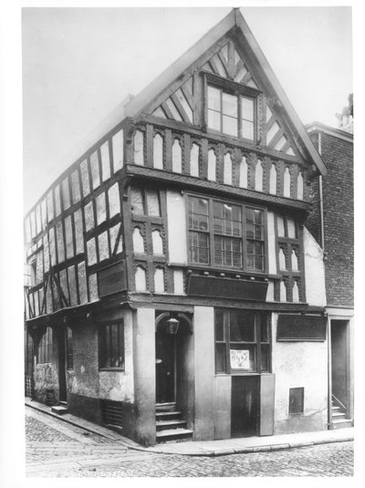 A ház Bournville-ben, 1900 körül alkotó: French Photographer