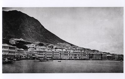 The Praya, Hong Kong, J. Thompson Illustrations de la Chine et de ses Habitants című könyvéből, 1873-ban jelent meg alkotó: French Photographer
