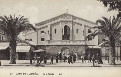 A színház, Sidi Bel Abbes, Algéria alkotó: French Photographer