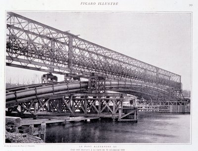 A III. Sándor híd alkotásai 1898.12.15-ig - a „” The Figaro Illustrated”-ben” alkotó: French Photographer