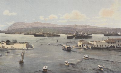Toulon, Darse Vieille és Petite Rade, Kilátás a Quai de Cronstadtról alkotó: French Photographer
