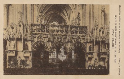 Troyes, Hajnal, Madeleine templom alkotó: French Photographer