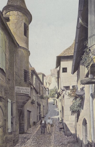 Turenne, a kastélyhoz vezető utca alkotó: French Photographer