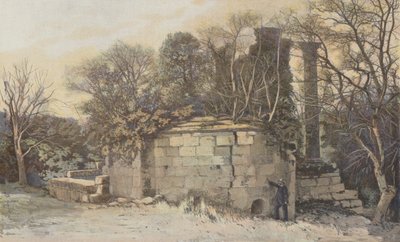 Vernegues, a Saint-Cesaire-kápolna és a Maison-Basse-templom romjai alkotó: French Photographer