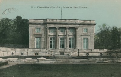 Versailles, Kis-Trianon palotája. 1913-ban feladott képeslap. alkotó: French Photographer