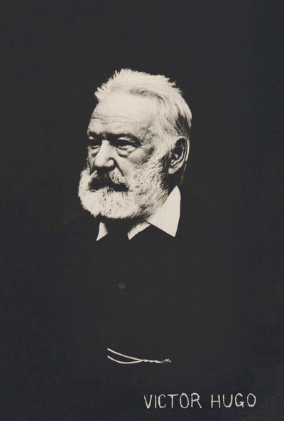 Victor Hugo, portré (f/w fotó) alkotó: French Photographer