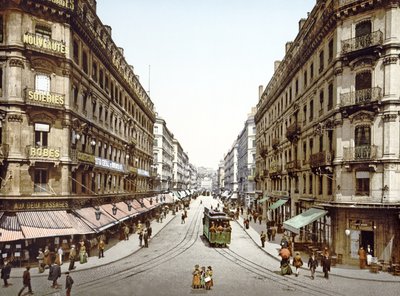 Tekintse meg a Rue de la Republicot, Lyons, 1890-1900 alkotó: French Photographer