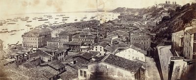 Bahia látképe, c. 1864-8 alkotó: French Photographer