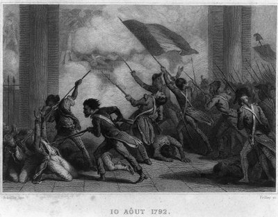 1792. augusztus 10. (A jogdíj bukása) – Thiers „francia forradalom” című művében. 19. század alkotó: French School