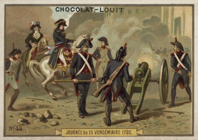 13 Vendemiaire 1795, francia forradalom alkotó: French School