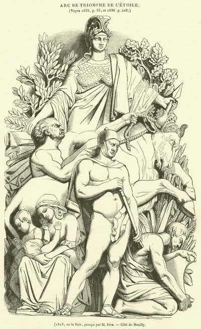 1815, vagy béke (metszet) alkotó: French School