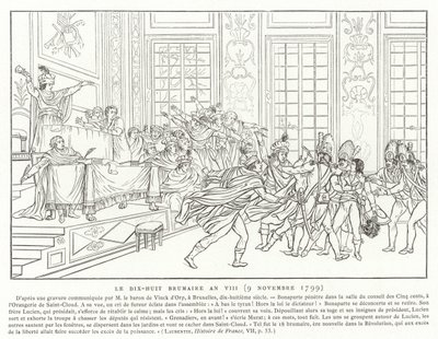 18 Brumaire, VIII. év (1799. november 9.) alkotó: French School