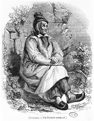 Egy normandiai gazda, 1840 körül alkotó: French School