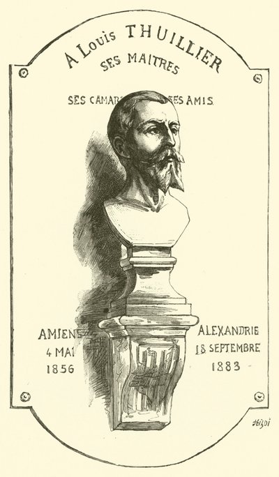 Louis Thuillier mestereinek (metszet) alkotó: French School