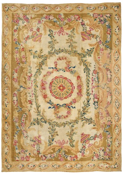 XVI. louis-i Aubusson szőnyeg, Franciaország, 18. század vége (textil) alkotó: French School