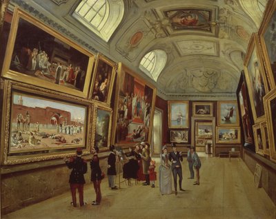 Képgaléria a Musee du Luxembourgban, 1883-85 alkotó: French School