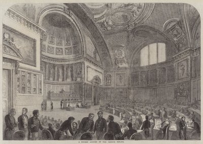 A francia szenátus legutóbbi ülése alkotó: French School