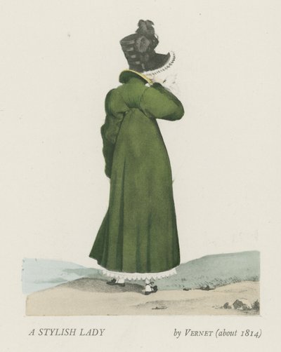 Egy stílusos hölgy (1814 körül) alkotó: French School
