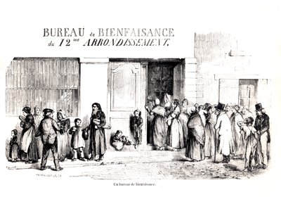 Jóléti Iroda Párizsban, 12. kerület, c. 1870 alkotó: French School