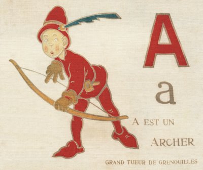 A egy nagy békagyilkos Archer. alkotó: French School