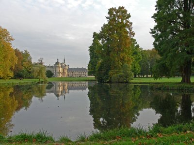 Kilátás a kastélyra alkotó: French School