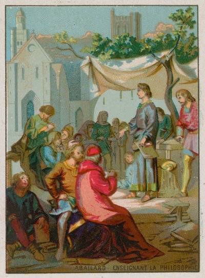 Abelard filozófiát tanít alkotó: French School