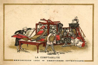 Számvitel (chromolitho) alkotó: French School