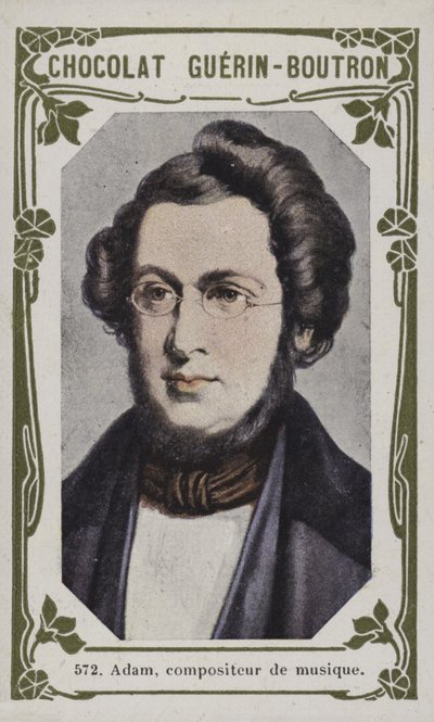 Ádám zeneszerző (színes fotó) alkotó: French School