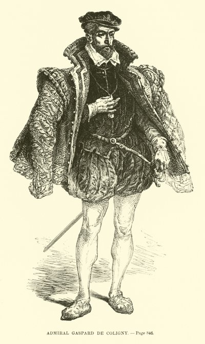 Gaspard de Coligny tengernagy alkotó: French School