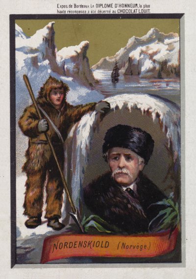 Adolf Erik Nordenskiold, finn-svéd sarkvidéki felfedező alkotó: French School