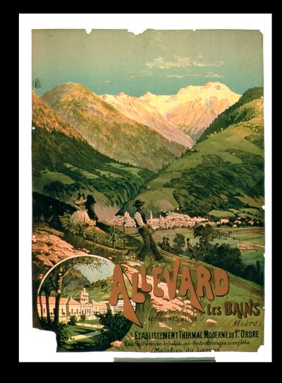 Allevard Les Bains, Isere hirdetése alkotó: French School