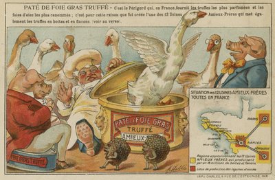 Amieux Freres Pate de Fois Gras reklámja alkotó: French School