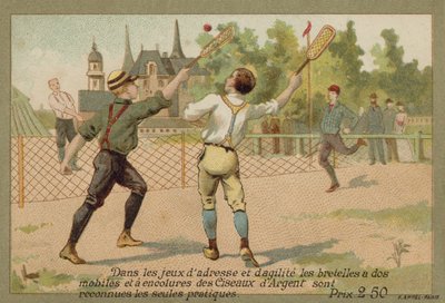 Ciseaux dArgent nadrágtartó hirdetése alkotó: French School