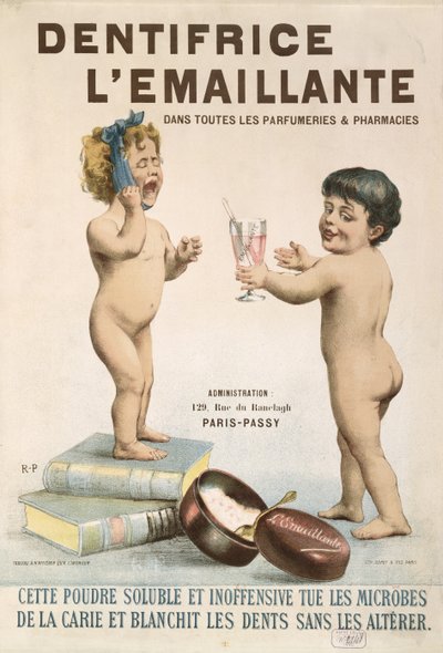 A LEmaillante Dentifrice hirdetése, 1892 alkotó: French School
