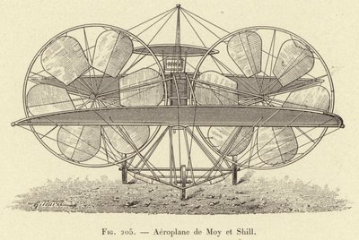 Airplane de Moy et Shill (metszet) alkotó: French School