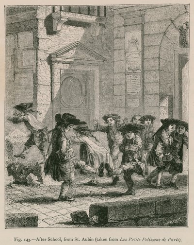 Iskola után, St. Aubinból (a Les Petits Polissons de Paris-ból) alkotó: French School