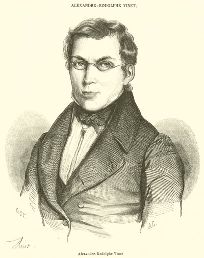 Alexandre-Rodolphe Vinet (metszet) alkotó: French School