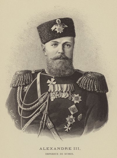 Sándor, Oroszország császára III alkotó: French School