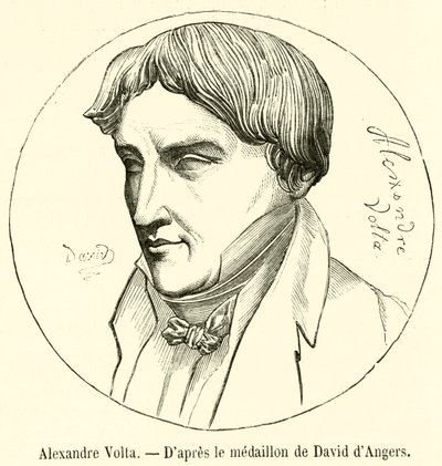 Alexandre Volta (metszet) alkotó: French School