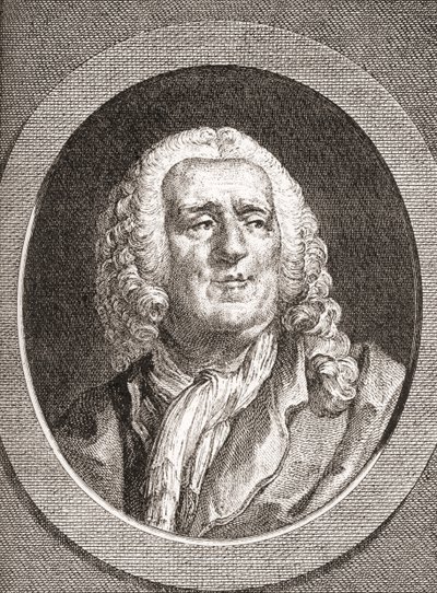 Alexis Piron, 1689 1773. Francia epigrammatikus és drámaíró. Az 1908-ban megjelent Les Heures Libresből. alkotó: French School