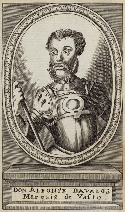 Alfonso dAvalos dAquino alkotó: French School