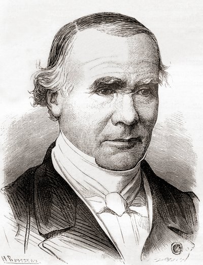 Alfred-Armand-Louis-Marie Velpeau, a „Les Merveilles de la Science”-ből, 1870 körül megjelent (litho) alkotó: French School