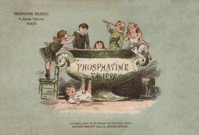 Falieres foszfatin ábécé (színes litho) alkotó: French School