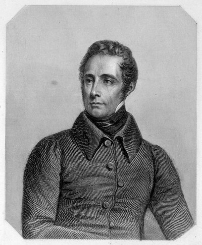 Alphonse de Lamartine francia költő (1790-1869). Lamartine „A Girondinok története” című könyvében alkotó: French School