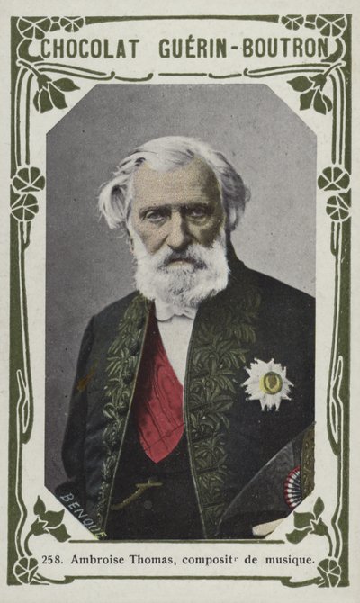 Ambroise Thomas zeneszerző (színes fotó) alkotó: French School