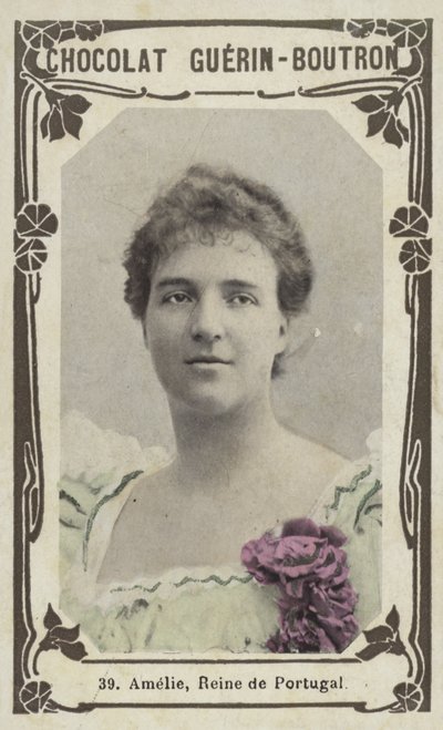 Amelie, Reine de Portugal (színes fotó) alkotó: French School