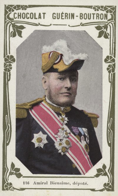 Bienaime tengernagy, képviselő (színes fotó) alkotó: French School